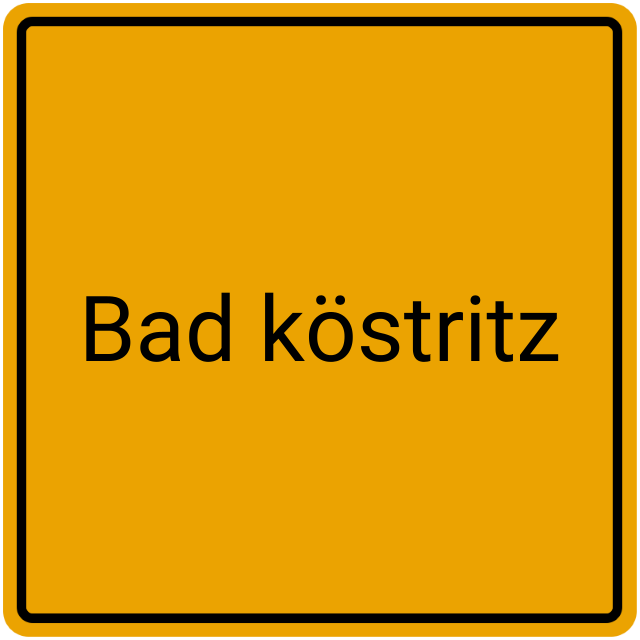 Meldebestätigung Bad Köstritz